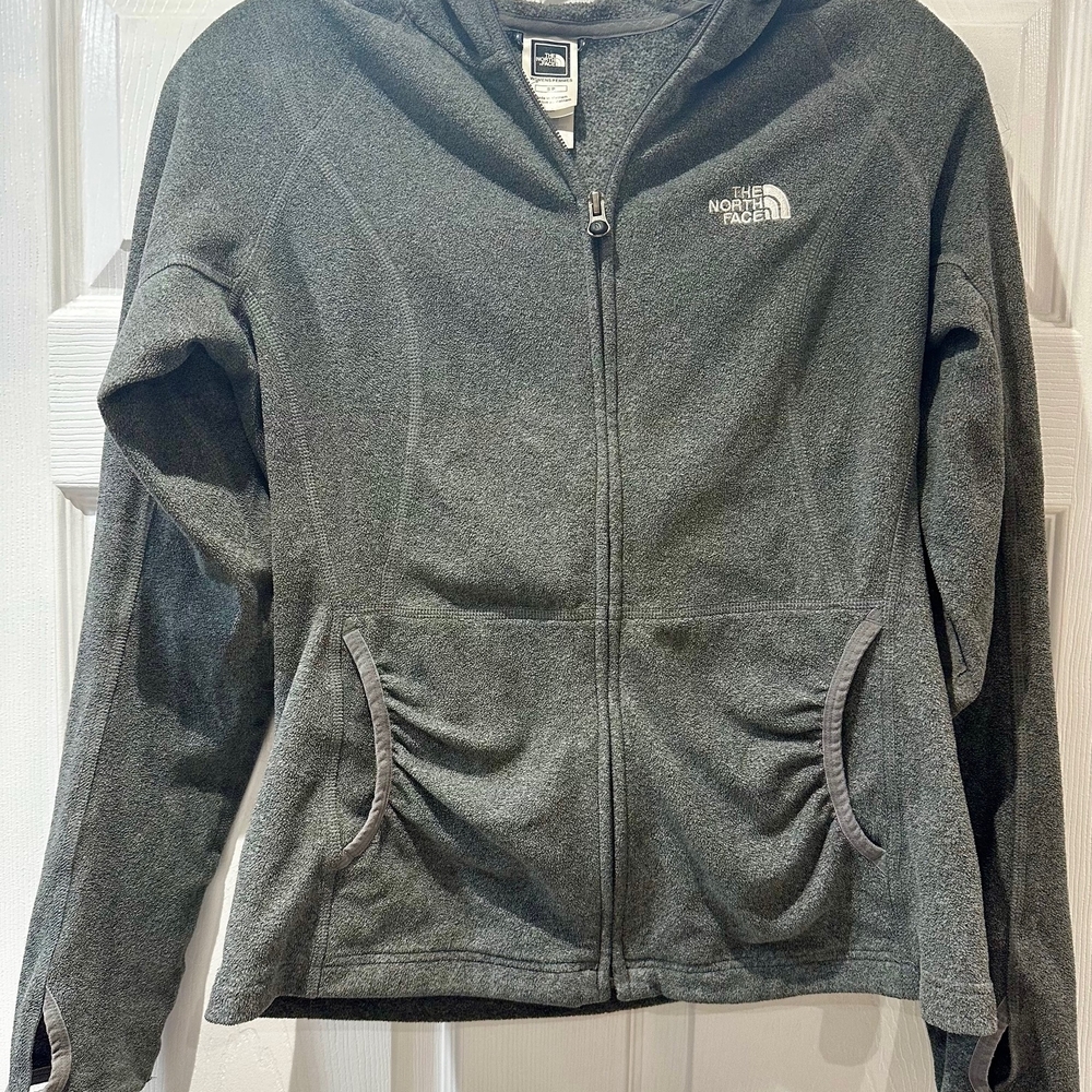 The North Face Gray Zip-Up Jacket